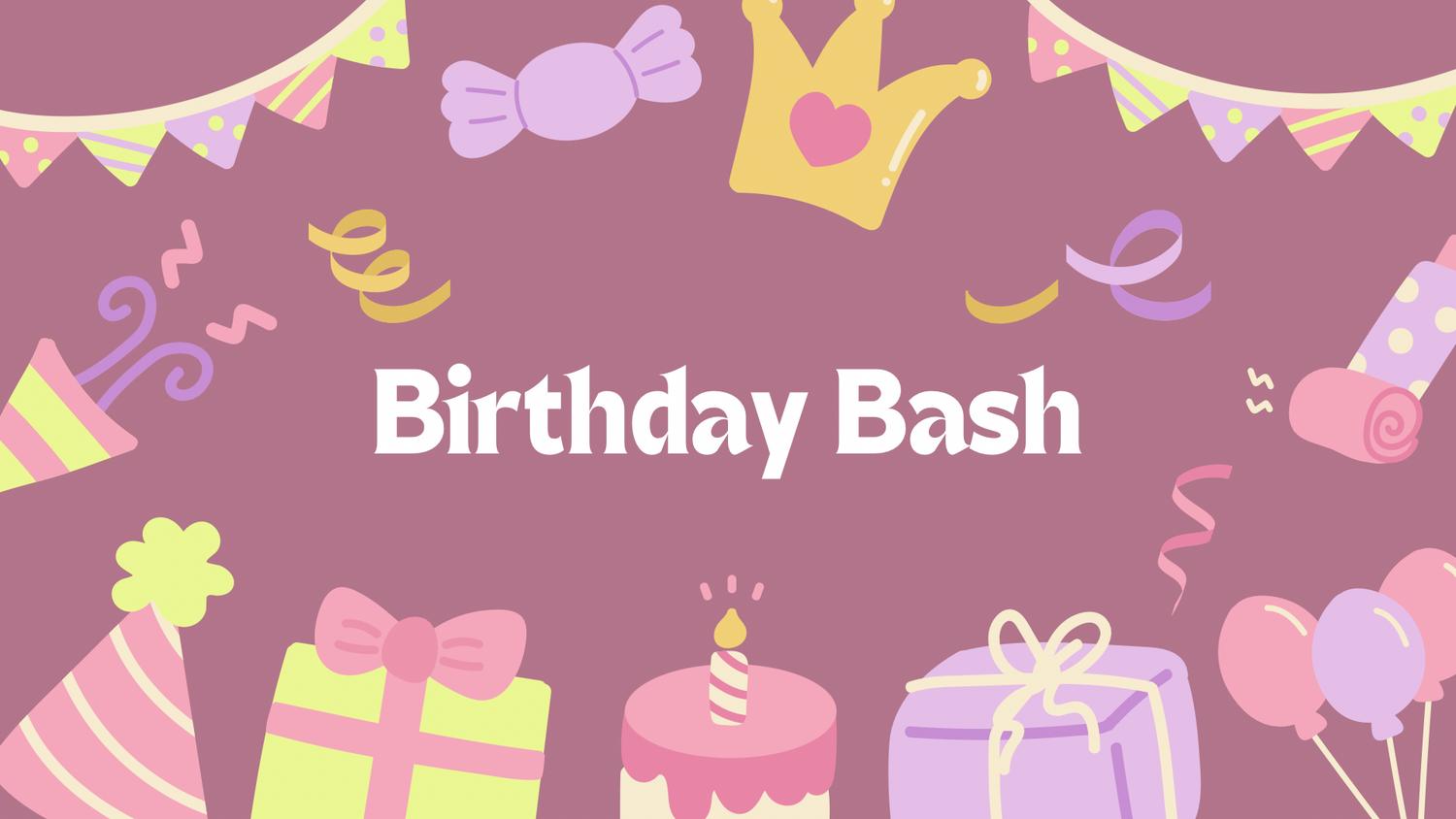 Birthday/Anniversary  Bash