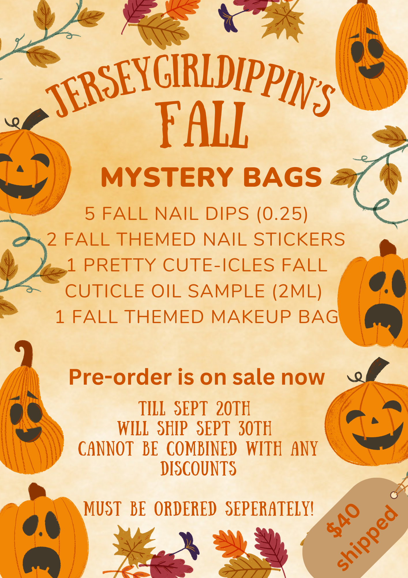 Fall Mystery Bag