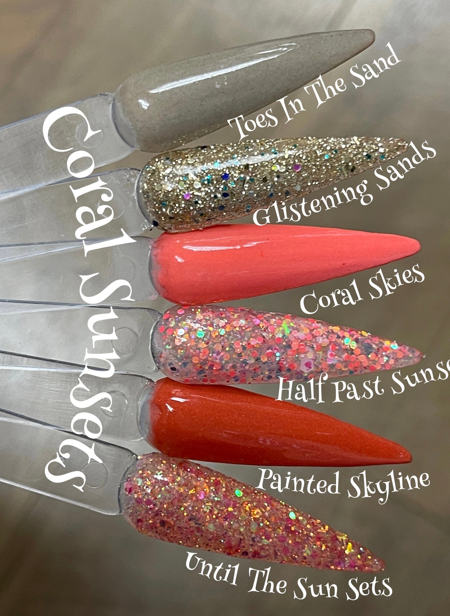 Coral Sunset Full Collection (6- 0.25 minis)