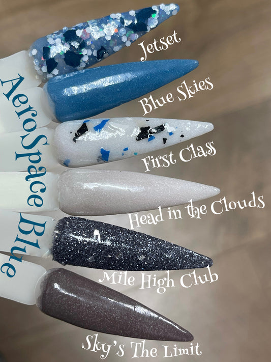 Aero Space Blue Full Set(6- 0.25 oz)