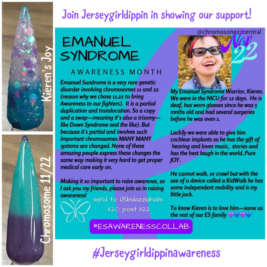 Emanuel Syndrome Awareness Duo